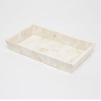 Pigeon and Poodle Jaipur Rectangular Tray, Tapered