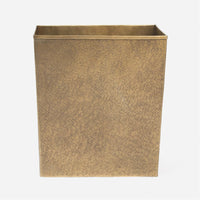 Pigeon and Poodle Kenitra Rectangular Wastebasket, Tapered