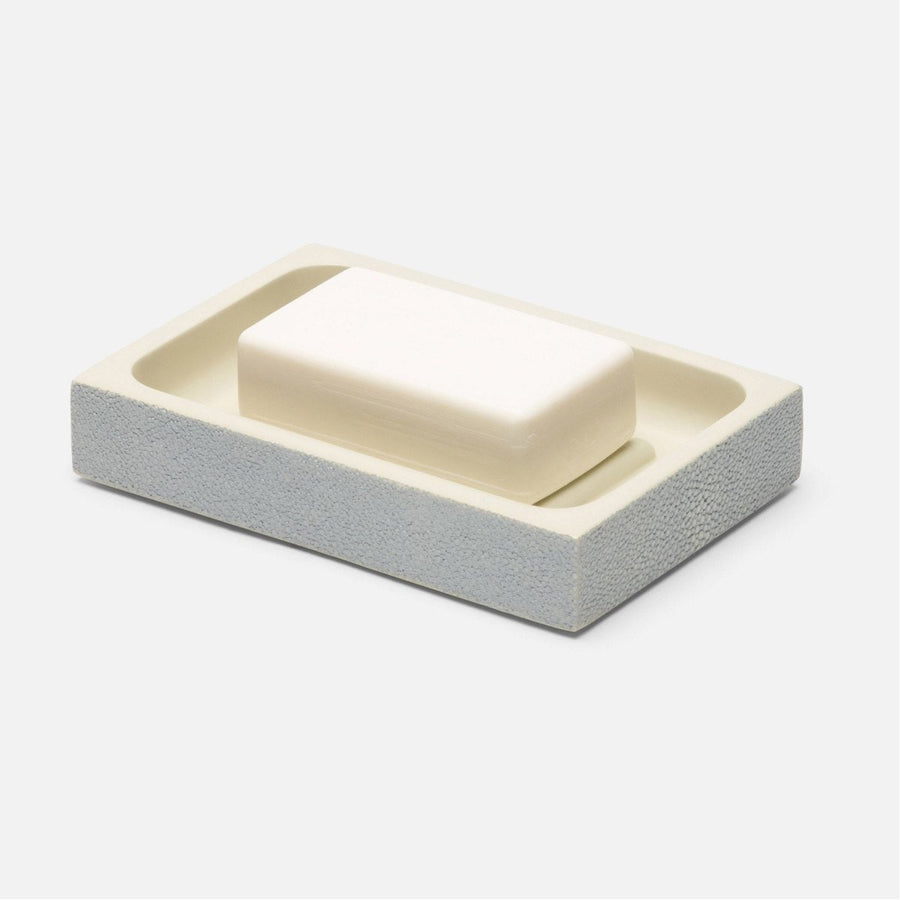 Pigeon and Poodle Manchester Rectangular Soap Dish, Straight