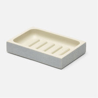 Pigeon and Poodle Manchester Rectangular Soap Dish, Straight