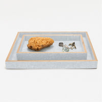 Pigeon and Poodle Manchester Rectangular Tray - Straight, 2-Piece Set