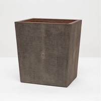 Pigeon and Poodle Manchester Rectangular Wastebasket, Tapered