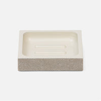 Pigeon and Poodle Manchester Soap Dish Square, Straight