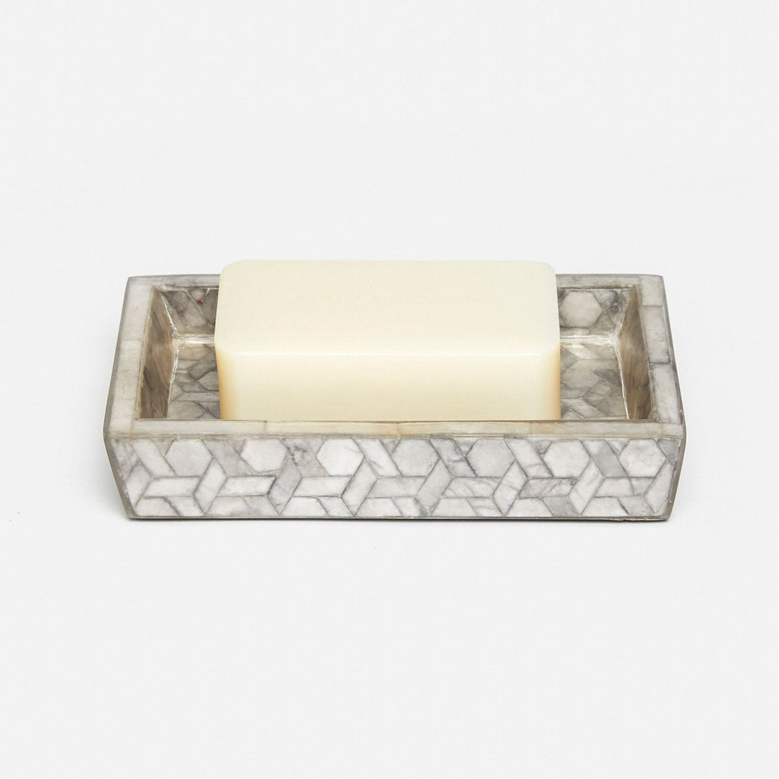 Pigeon and Poodle Melfi Rectangular Soap Dish, Tapered