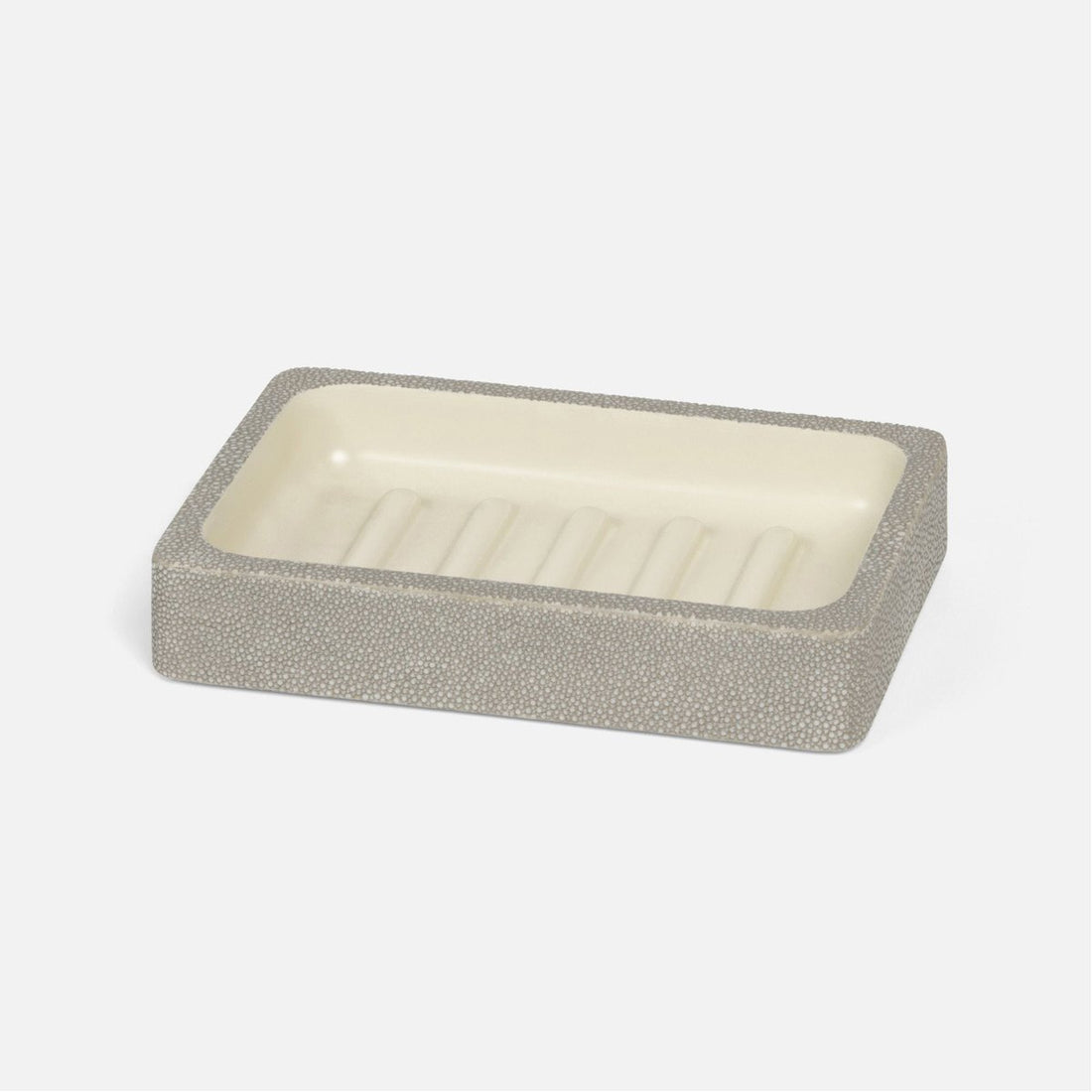 Pigeon and Poodle Tenby Rectangular Soap Dish, Straight