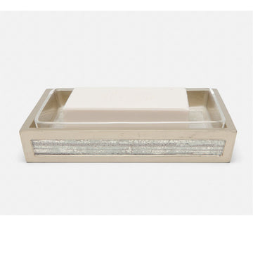 Pigeon and Poodle Waterford Rectangular Soap Dish, Tapered