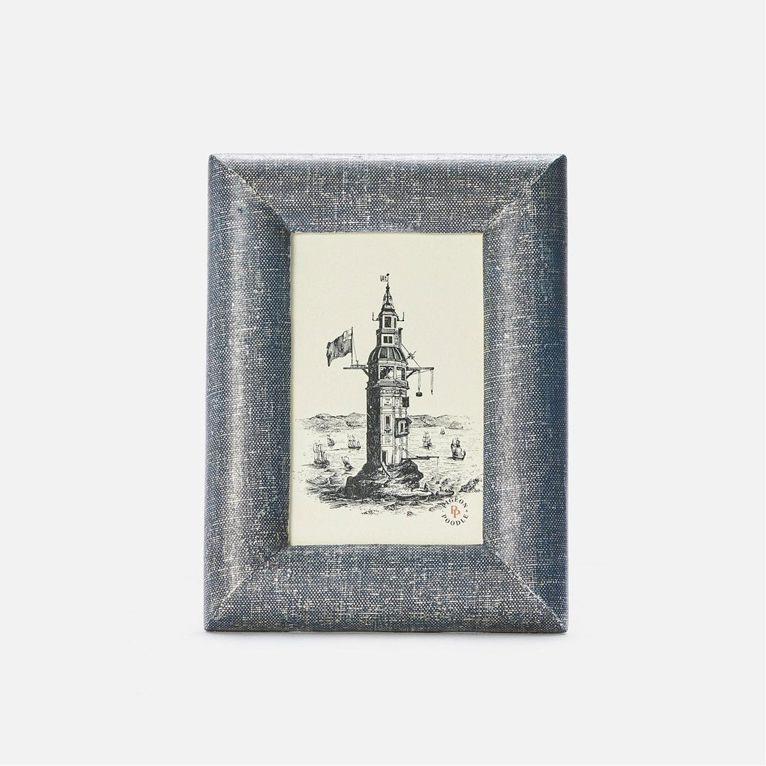 Pigeon and Poodle Cardiff Faux Linen Frame