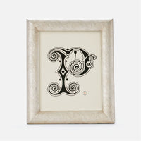 Pigeon and Poodle Cardiff Faux Linen Frame