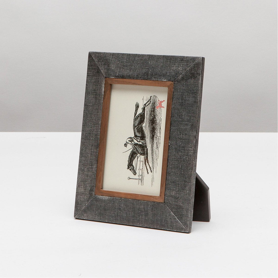 Pigeon and Poodle Dorchester Faux Linen Frame