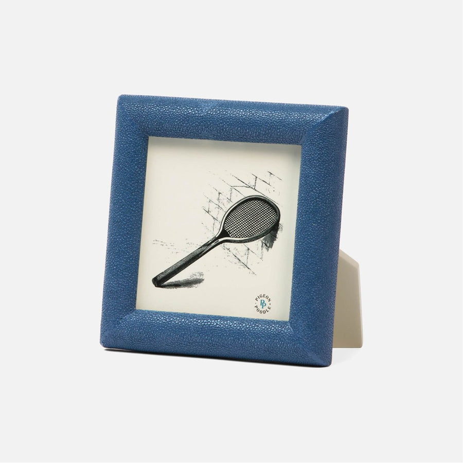 Pigeon and Poodle Oxford Realistic Faux Shagreen Frame, 5x5 Image