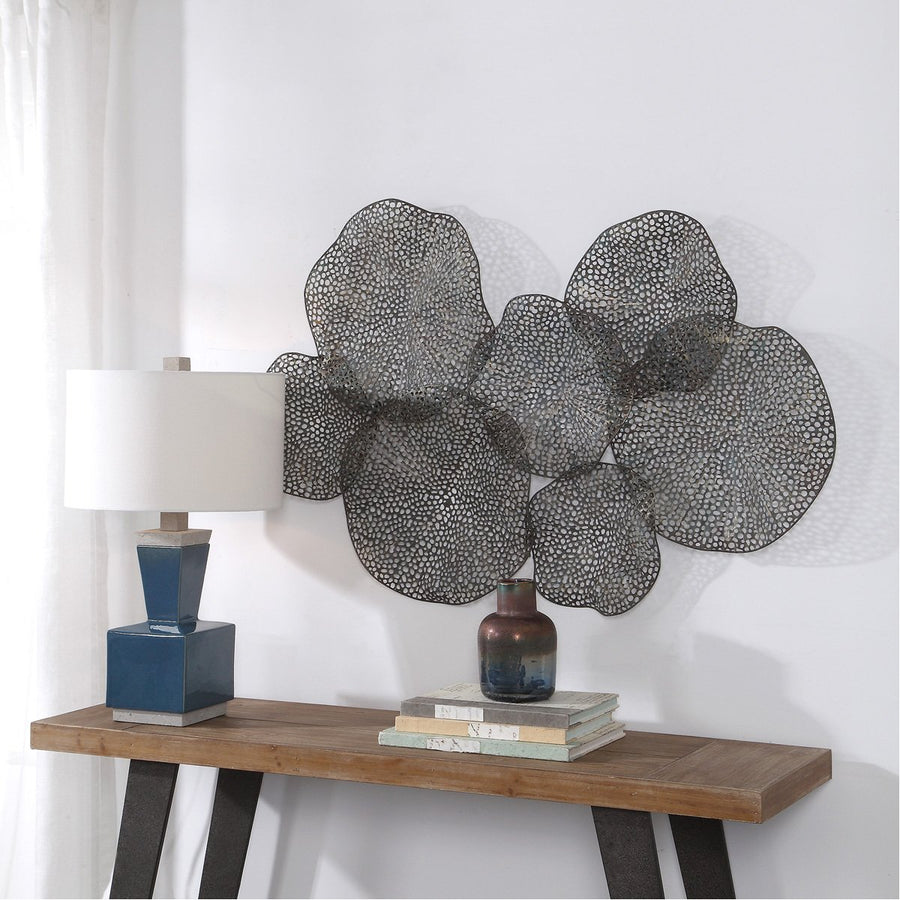 Uttermost Ripley Metal Leaf Wall Art