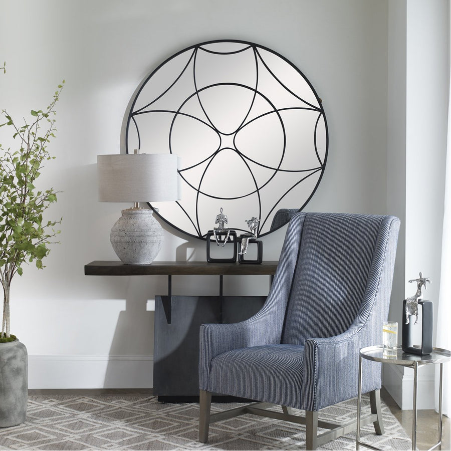 Uttermost Jocasta Mirrored Circular Wall Decor