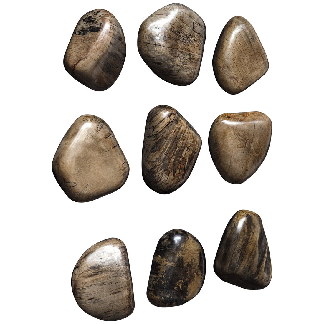 Uttermost Pebbles Wood Wall Decor, 9-Piece Set