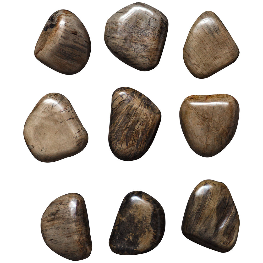 Uttermost Pebbles Wood Wall Decor, 9-Piece Set