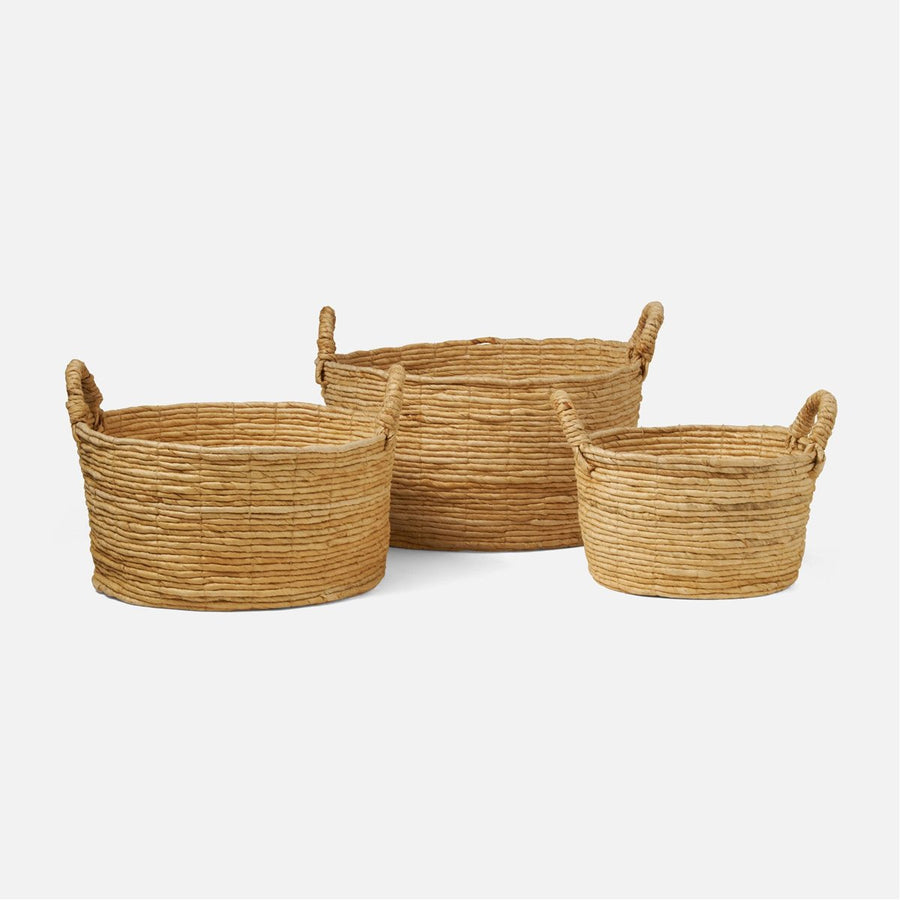 Pigeon and Poodle Clio Baskets, 3-Piece Set