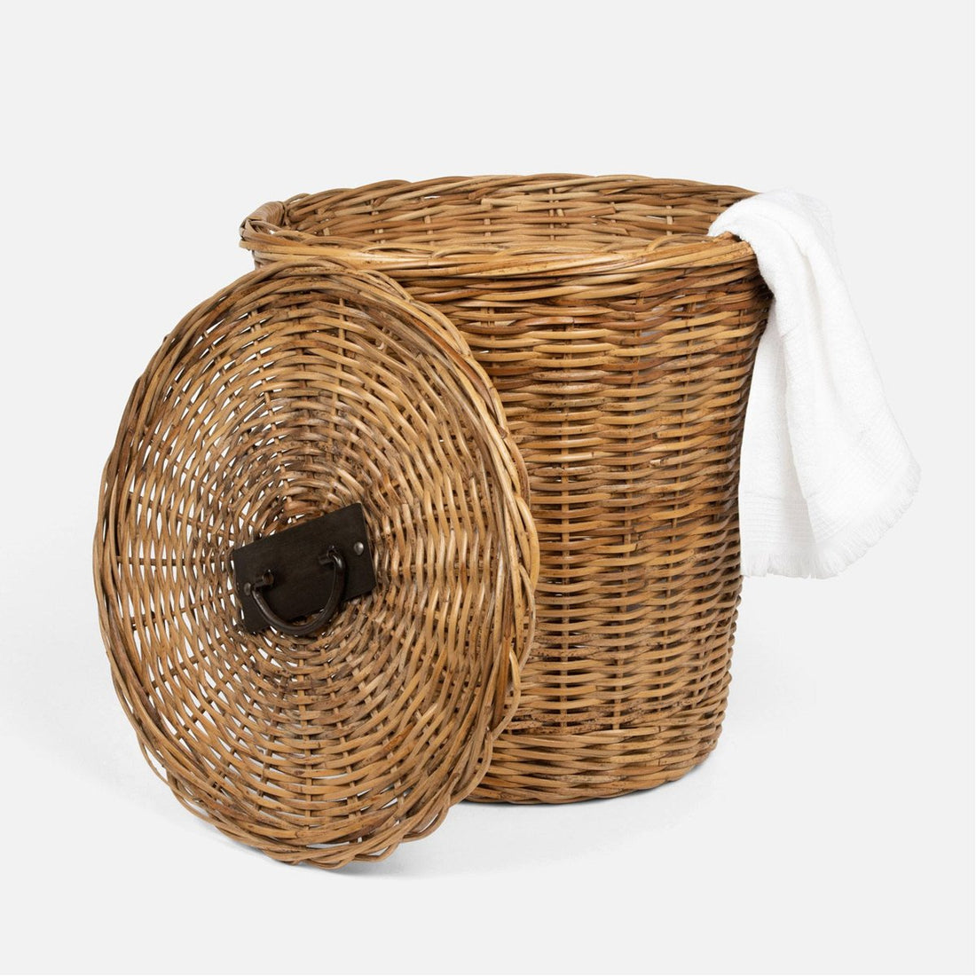 Pigeon and Poodle Lamia Round Hamper with Lid