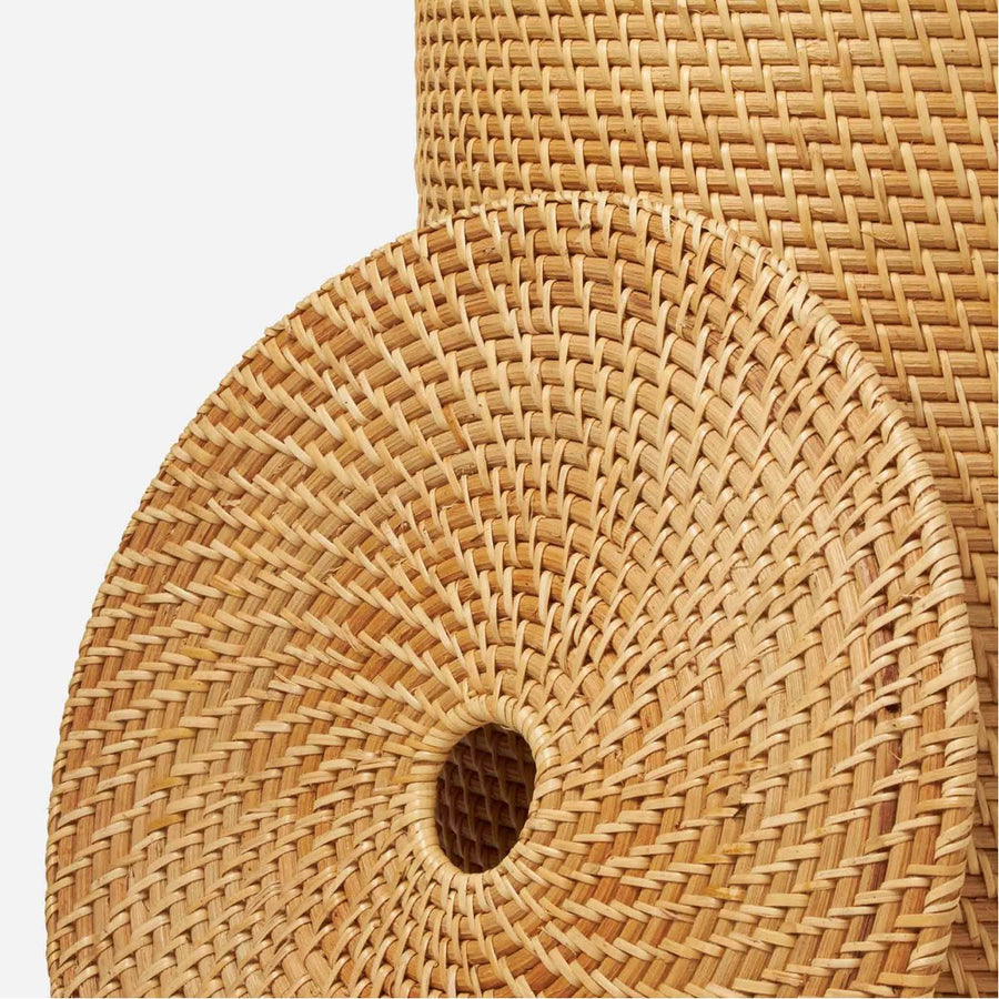 Pigeon and Poodle Nema Natural Rattan Hamper