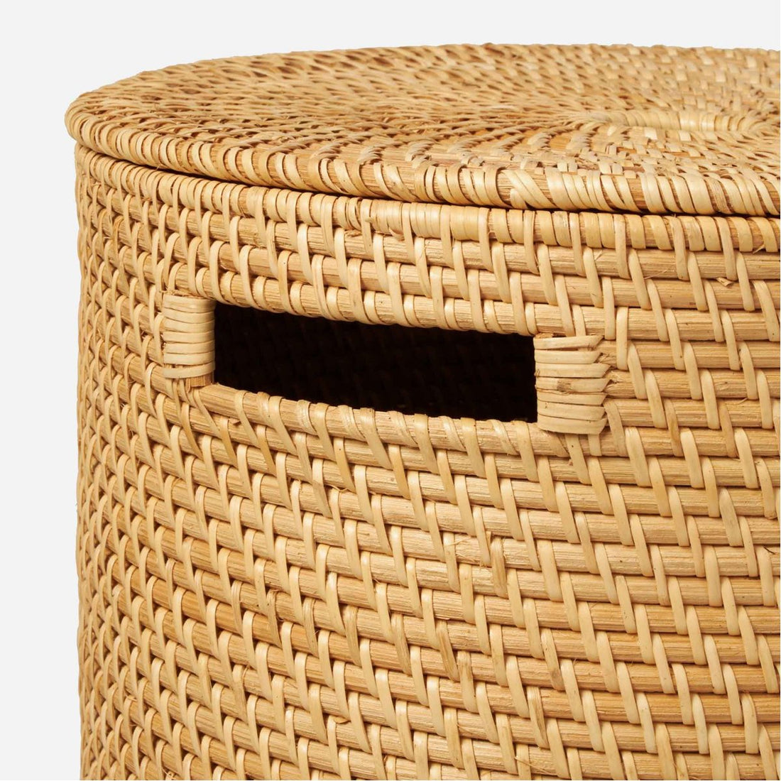 Pigeon and Poodle Nema Natural Rattan Hamper