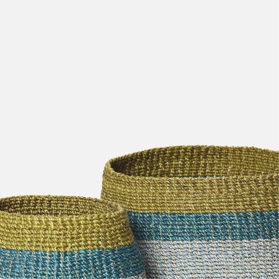 Pigeon and Poodle Samal Baskets, 2-Piece Set