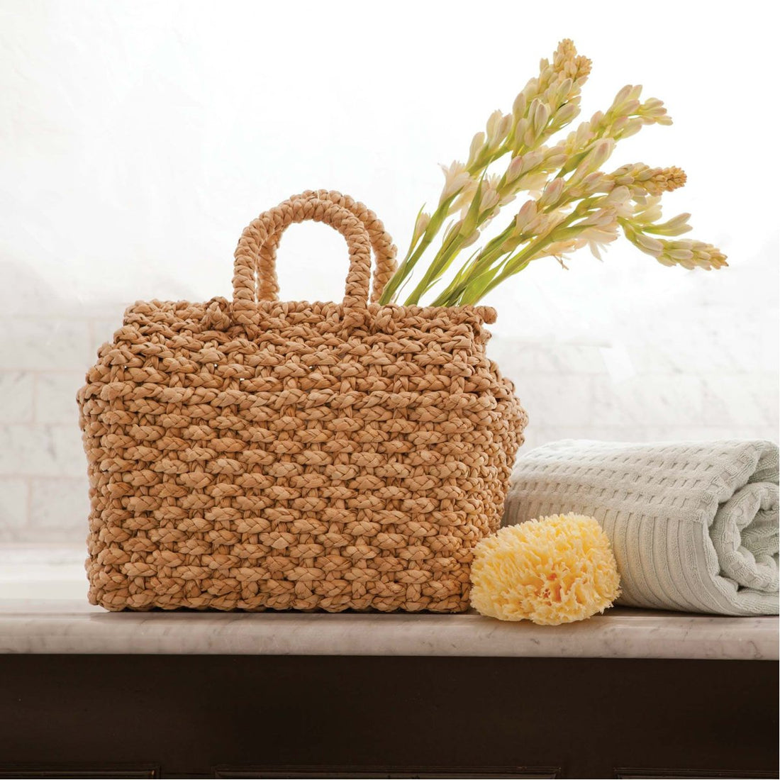 Pigeon and Poodle Sedona Basket with Handle