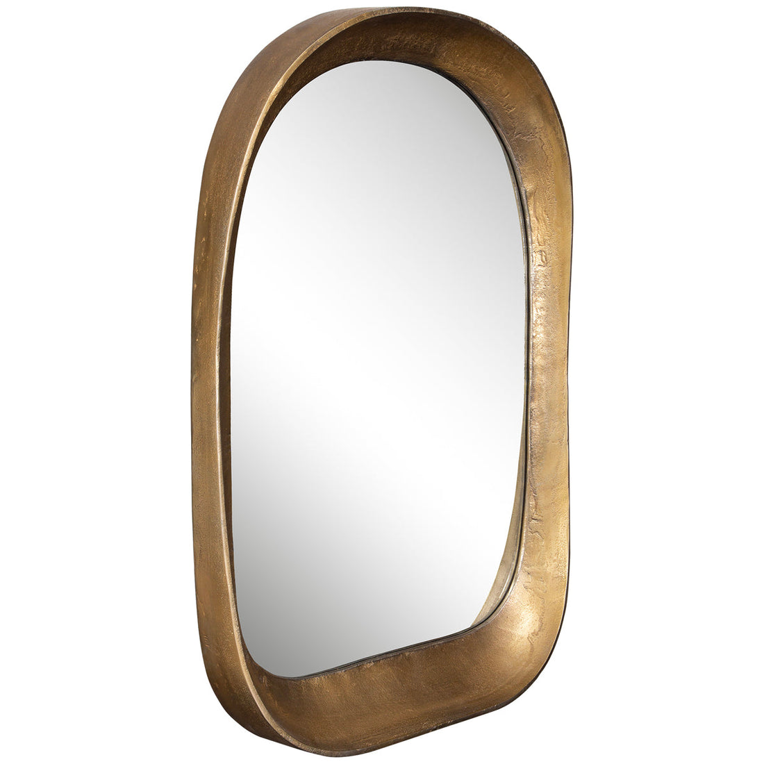 Uttermost Bradano Brass Arch Mirror