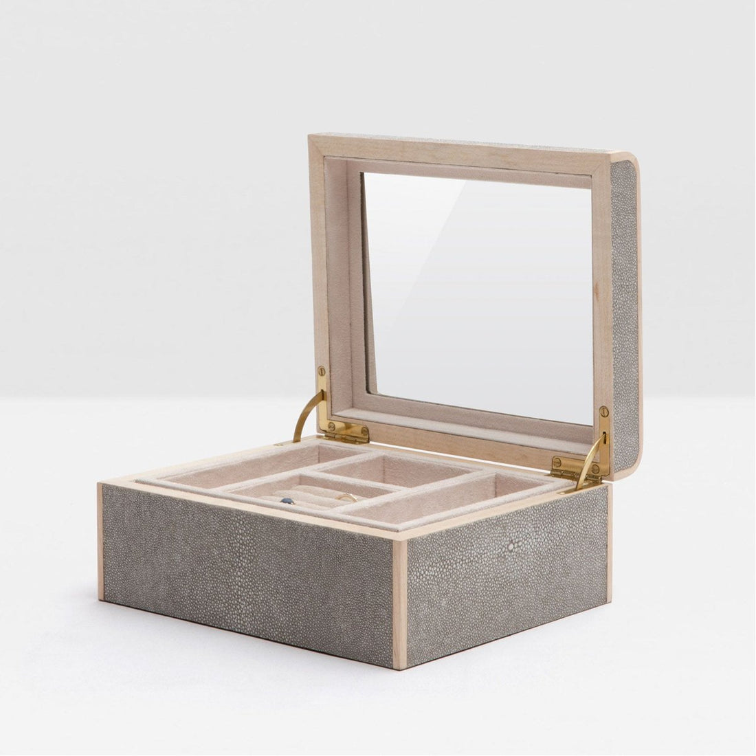 Pigeon and Poodle Rennes Jewelry Box with Mirror