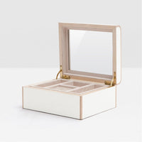 Pigeon and Poodle Rennes Jewelry Box with Mirror