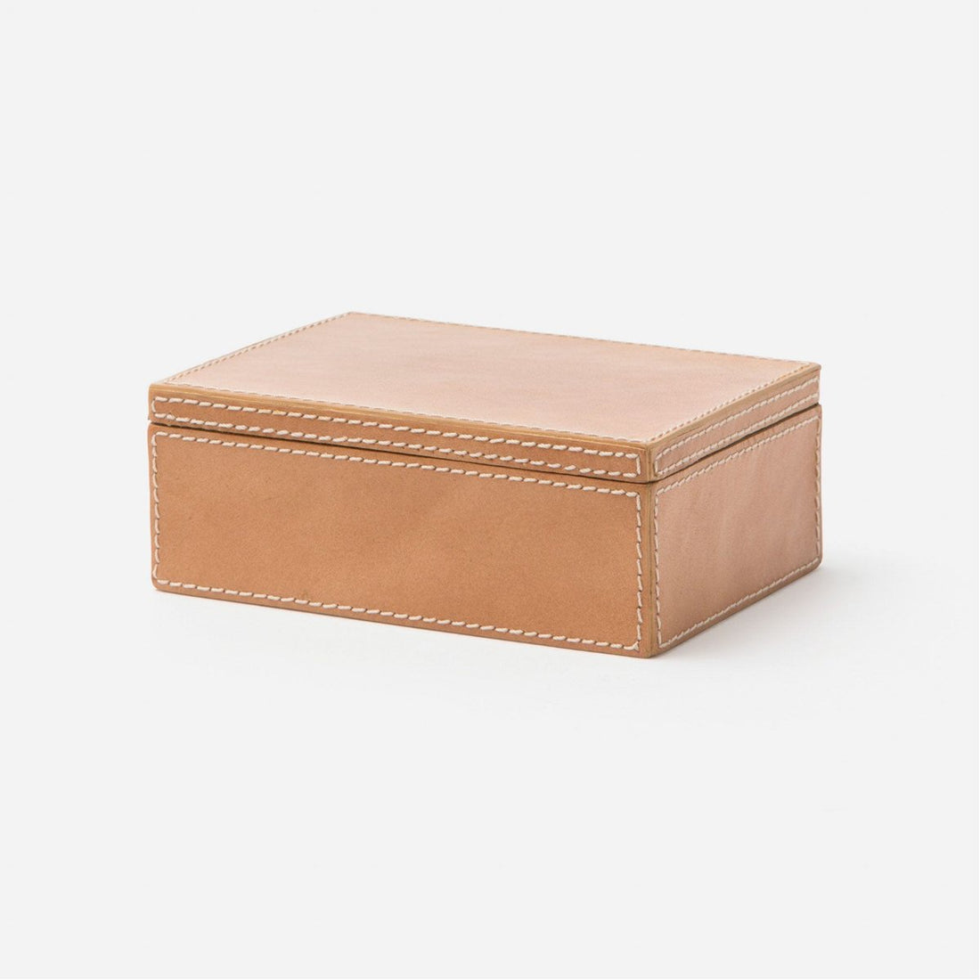 Pigeon and Poodle Selby Full-Grain Leather Box, Pack of 2