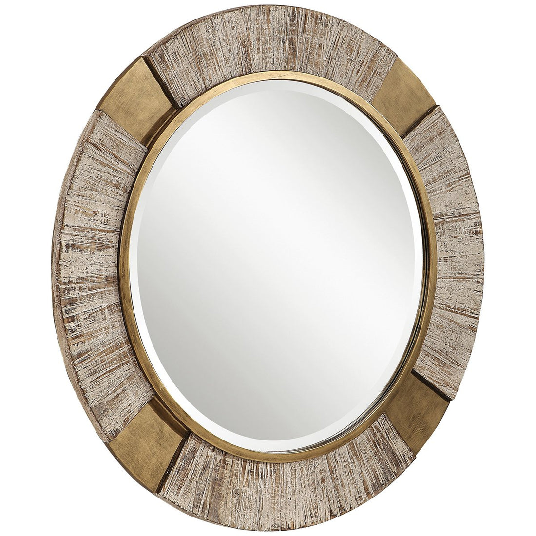 Uttermost Reuben Gold Round Mirror