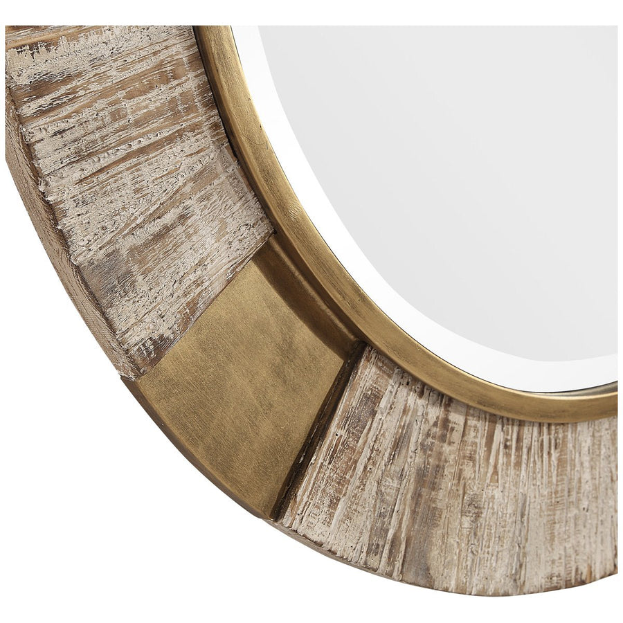 Uttermost Reuben Gold Round Mirror