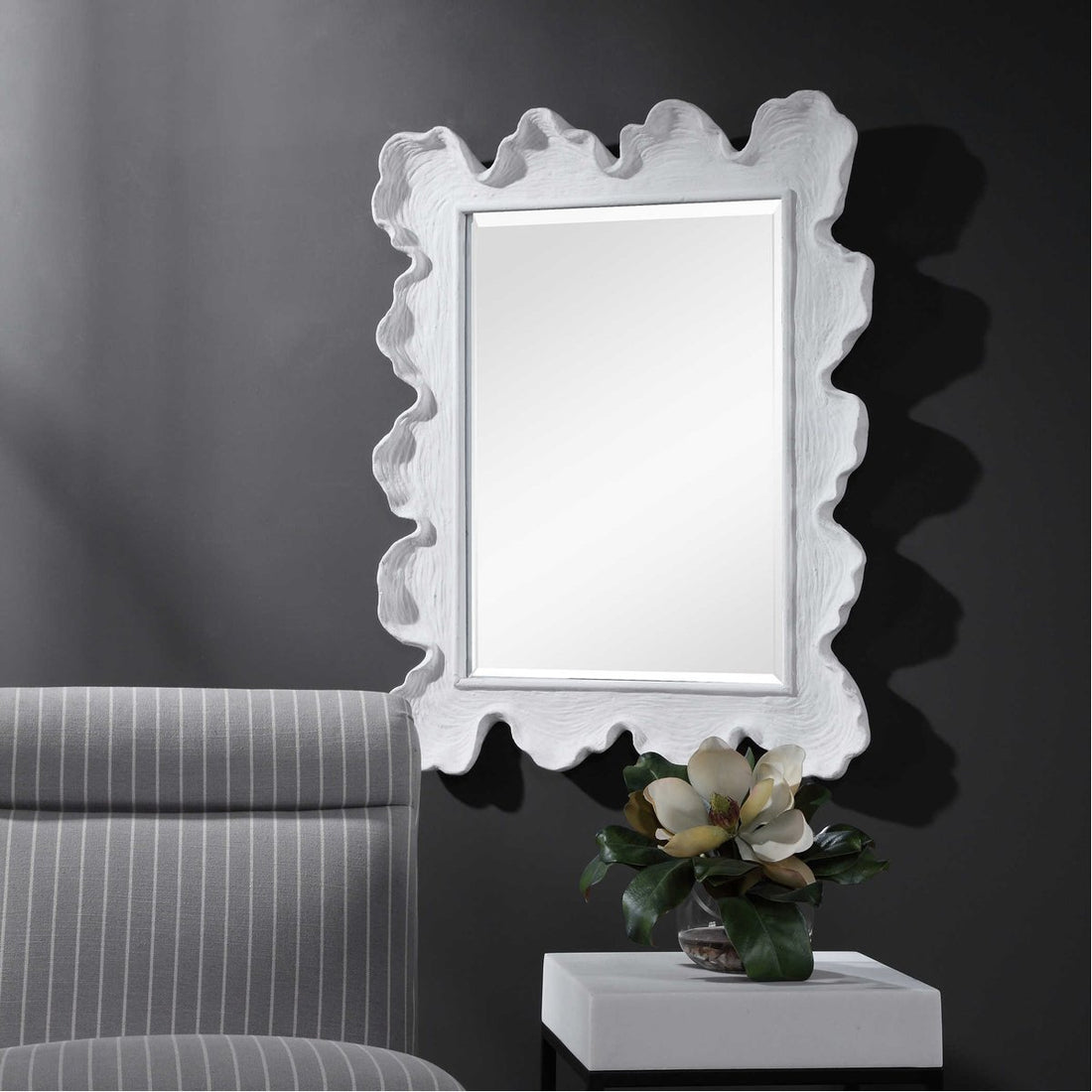 Uttermost Sea Coral Coastal Mirror