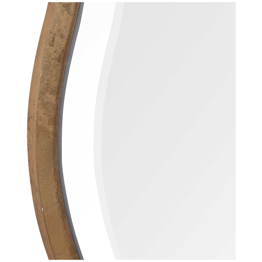 Uttermost Aneta Gold Round Mirror