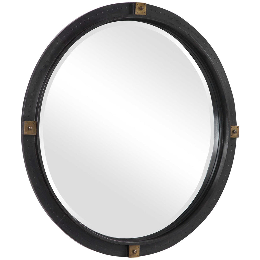 Uttermost Tull Industrial Round Mirror