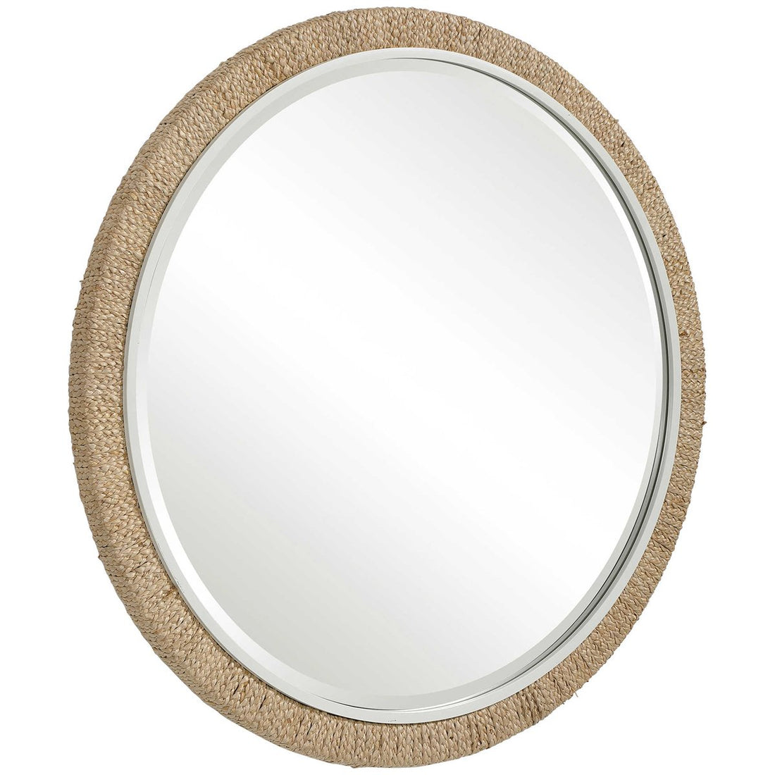 Uttermost Carbet Round Rope Mirror