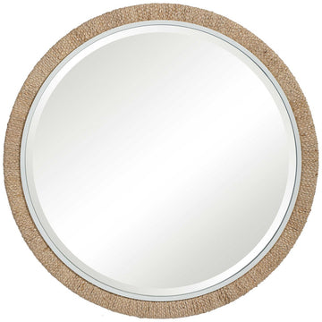 Uttermost Carbet Round Rope Mirror