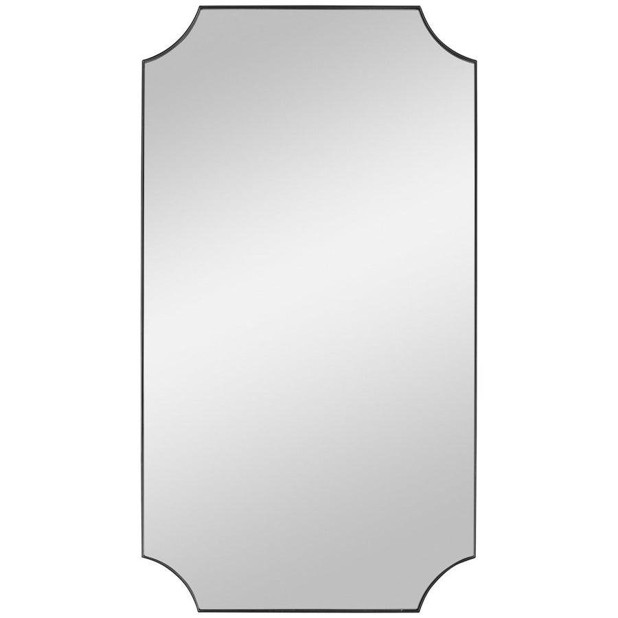 Uttermost Lennox Scalloped Corner Mirror