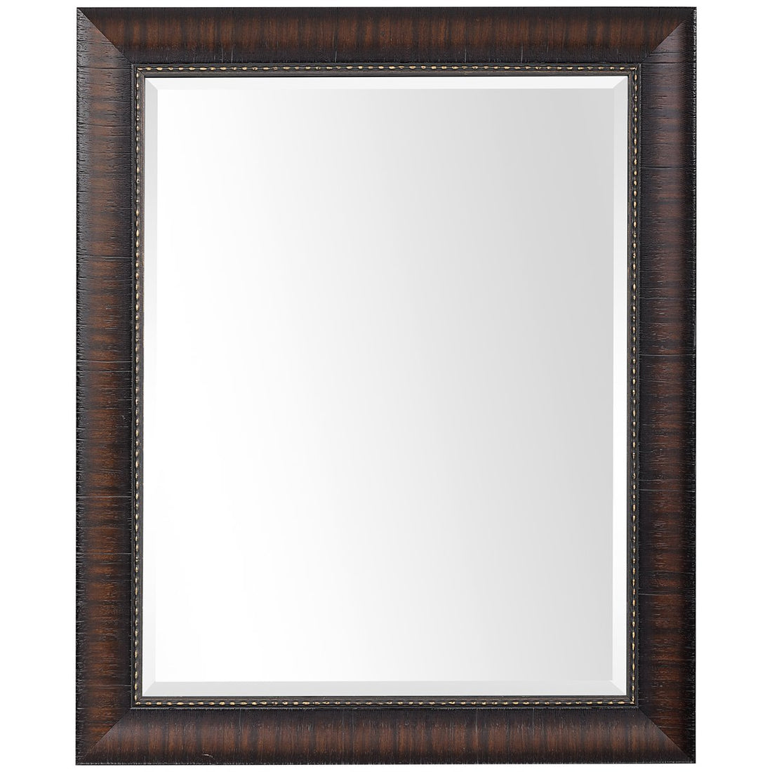 Uttermost Wythe Burnished Wood Mirror