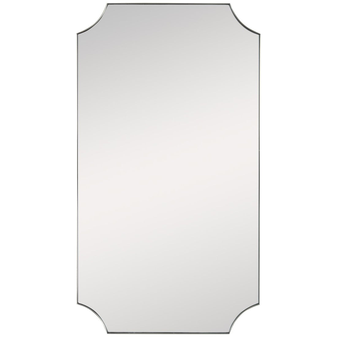 Uttermost Lennox Scalloped Corner Mirror