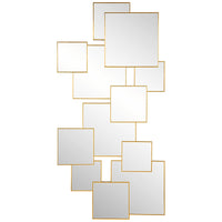 Uttermost Soren Copper Squares Mirror