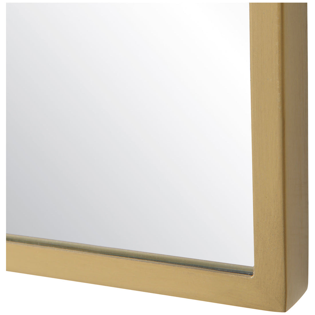 Uttermost Caddington Tall Brass Mirror