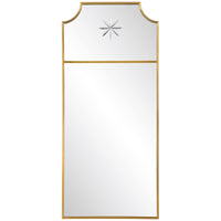 Uttermost Caddington Tall Brass Mirror