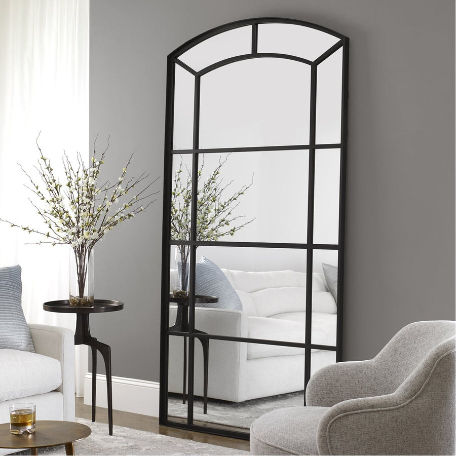 Uttermost Camber Oversized Arch Mirror