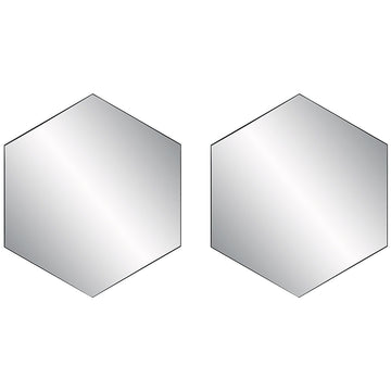 Uttermost Amaya Octagonal Mirrors, Set of 2