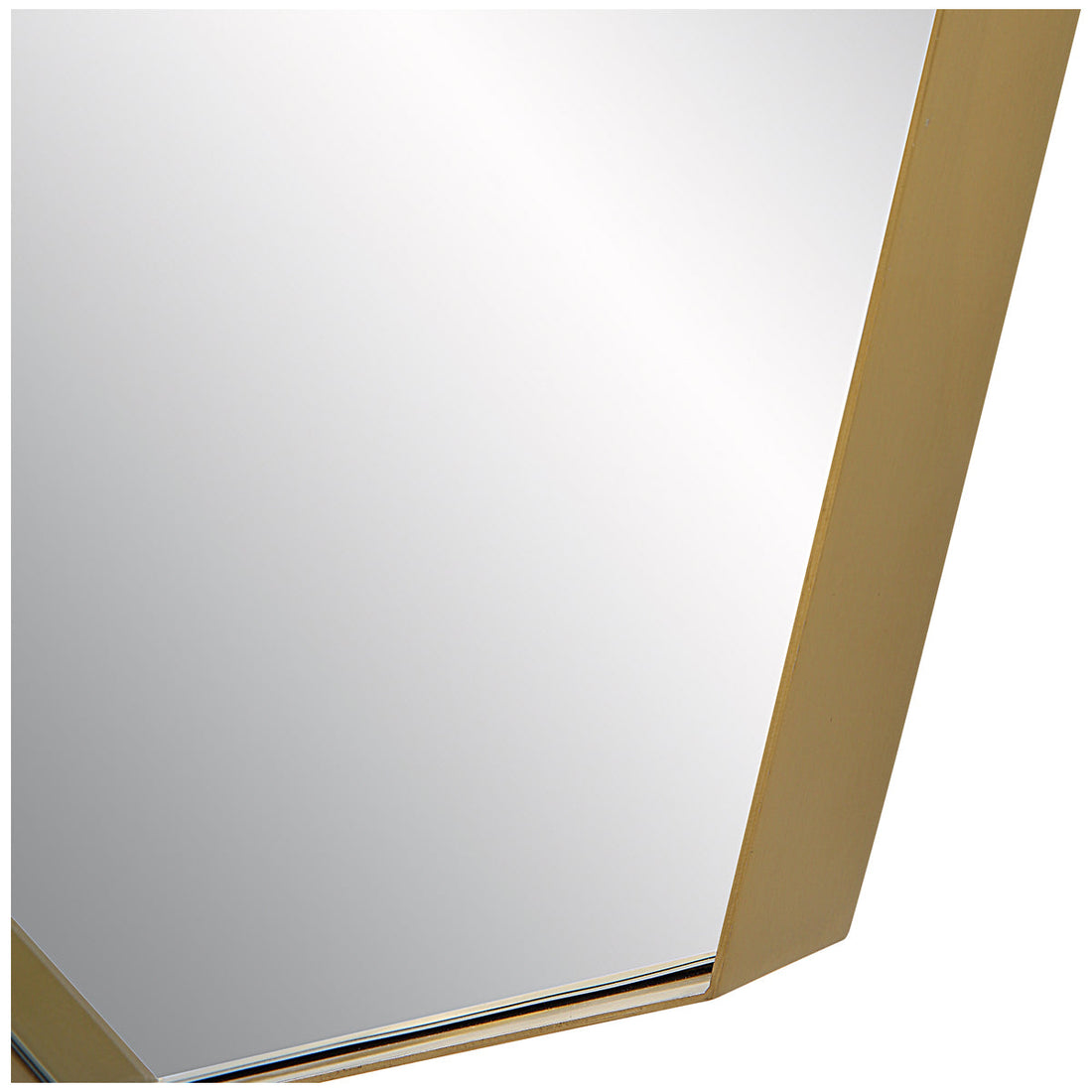 Uttermost Vault Oversized Angular Mirror