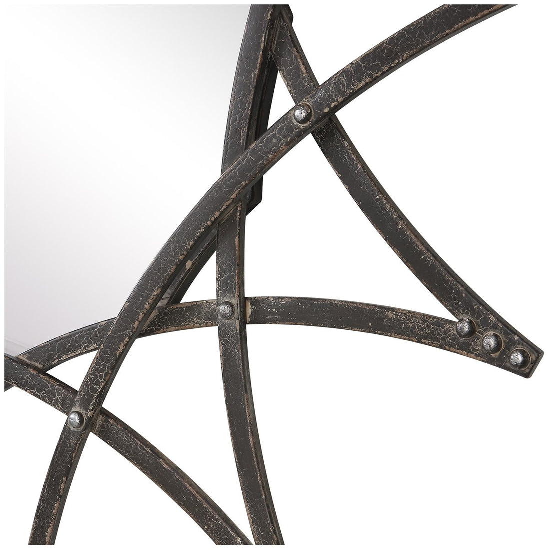 Uttermost Solaris Iron Star Mirror