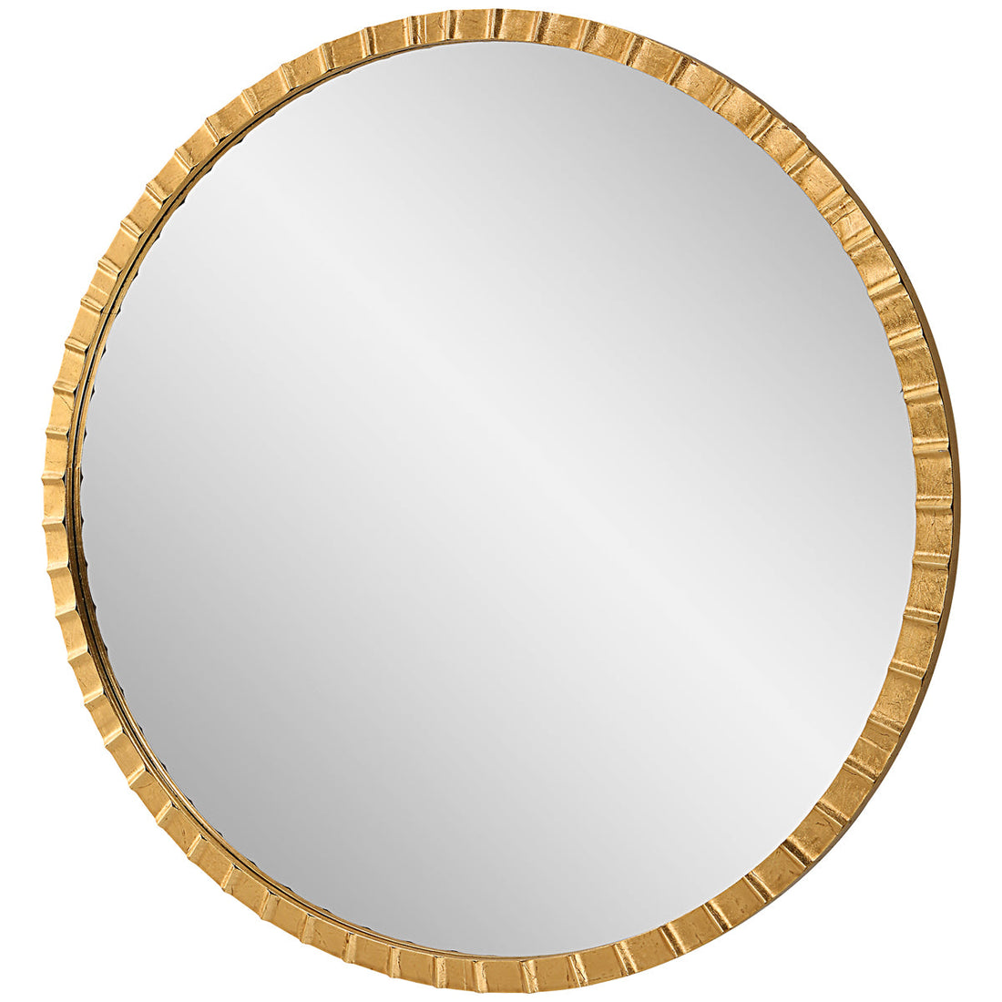 Uttermost Dandridge Gold Round Mirror