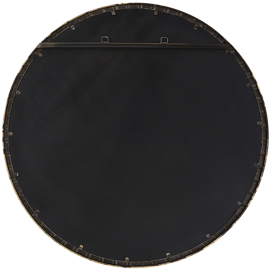 Uttermost Dandridge Gold Round Mirror