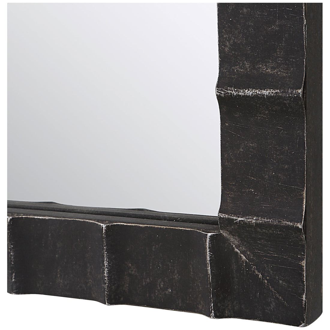 Uttermost Dandridge Black Arch Mirror