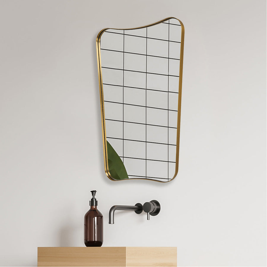 Uttermost Belvoir Brass Mirror