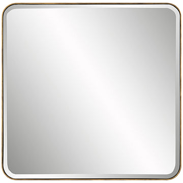 Uttermost Hampshire Square Gold Mirror